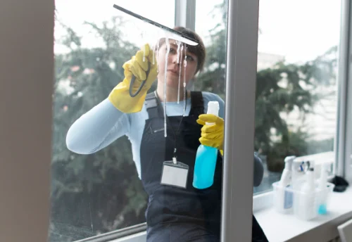 Nettoyage de vitres intérieures et extérieures à Crux-la-Ville